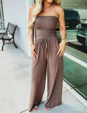 Marley® | Off-The-Shoulder Ruffled Jumpsuit