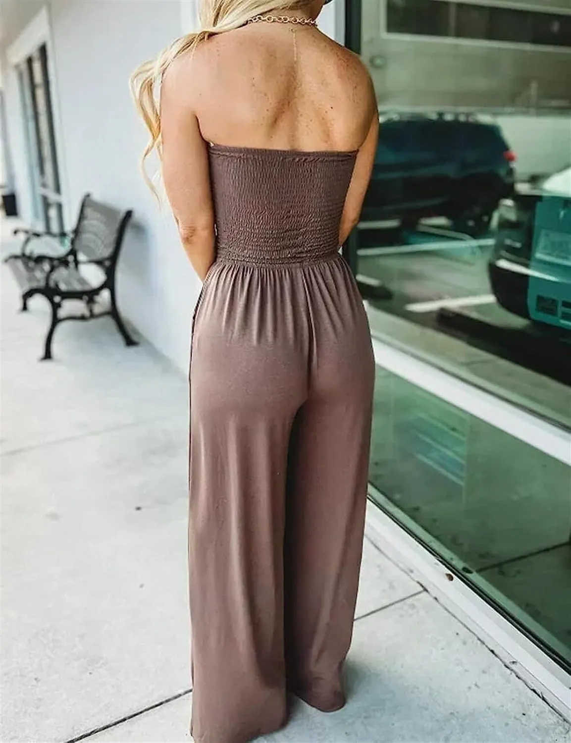 Marley® | Off-The-Shoulder Ruffled Jumpsuit