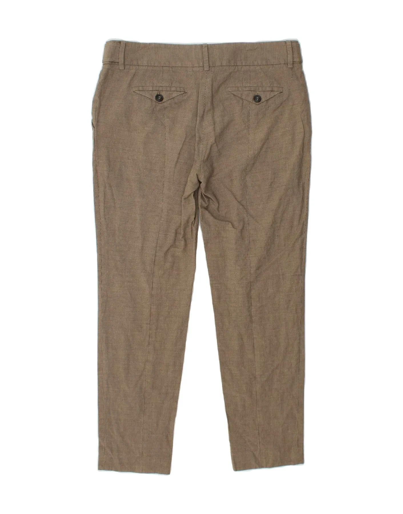 MASSIMO DUTTI Womens Casual Trousers EU 40 Medium W30 L27 Brown