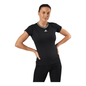 Match Tee Aeroready White/Black