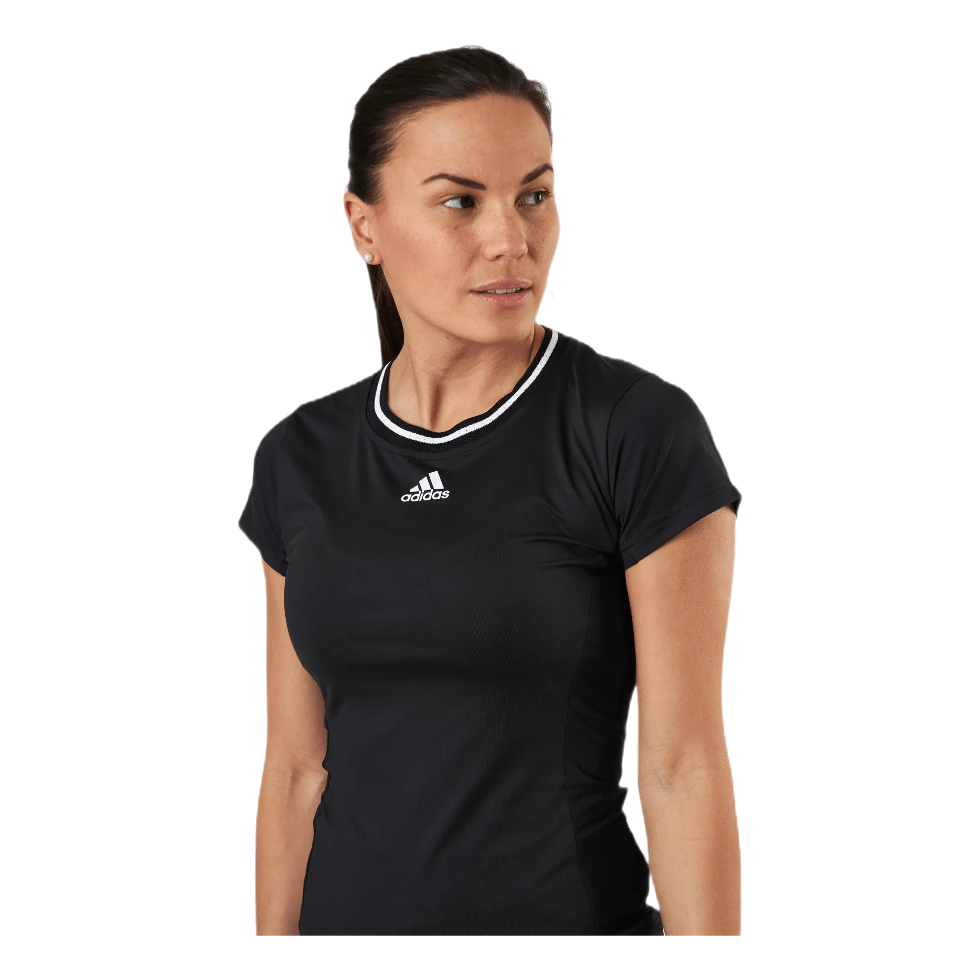 Match Tee Aeroready White/Black