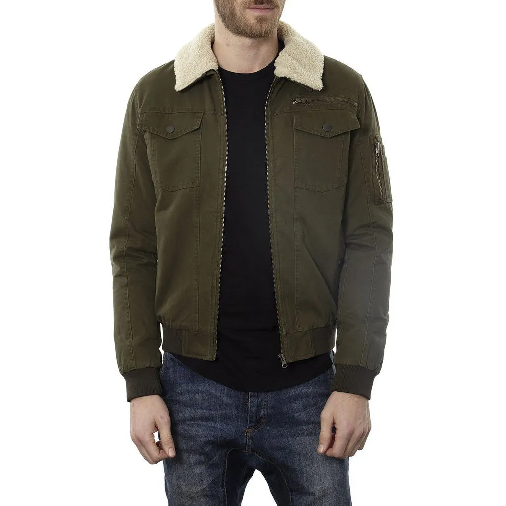 Maverick Cotton Aviator Jacket
