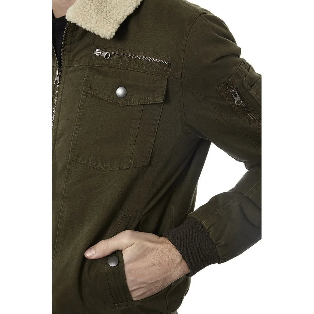 Maverick Cotton Aviator Jacket