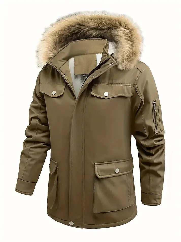 Men's durable, sherpa-lined Rainier jacket