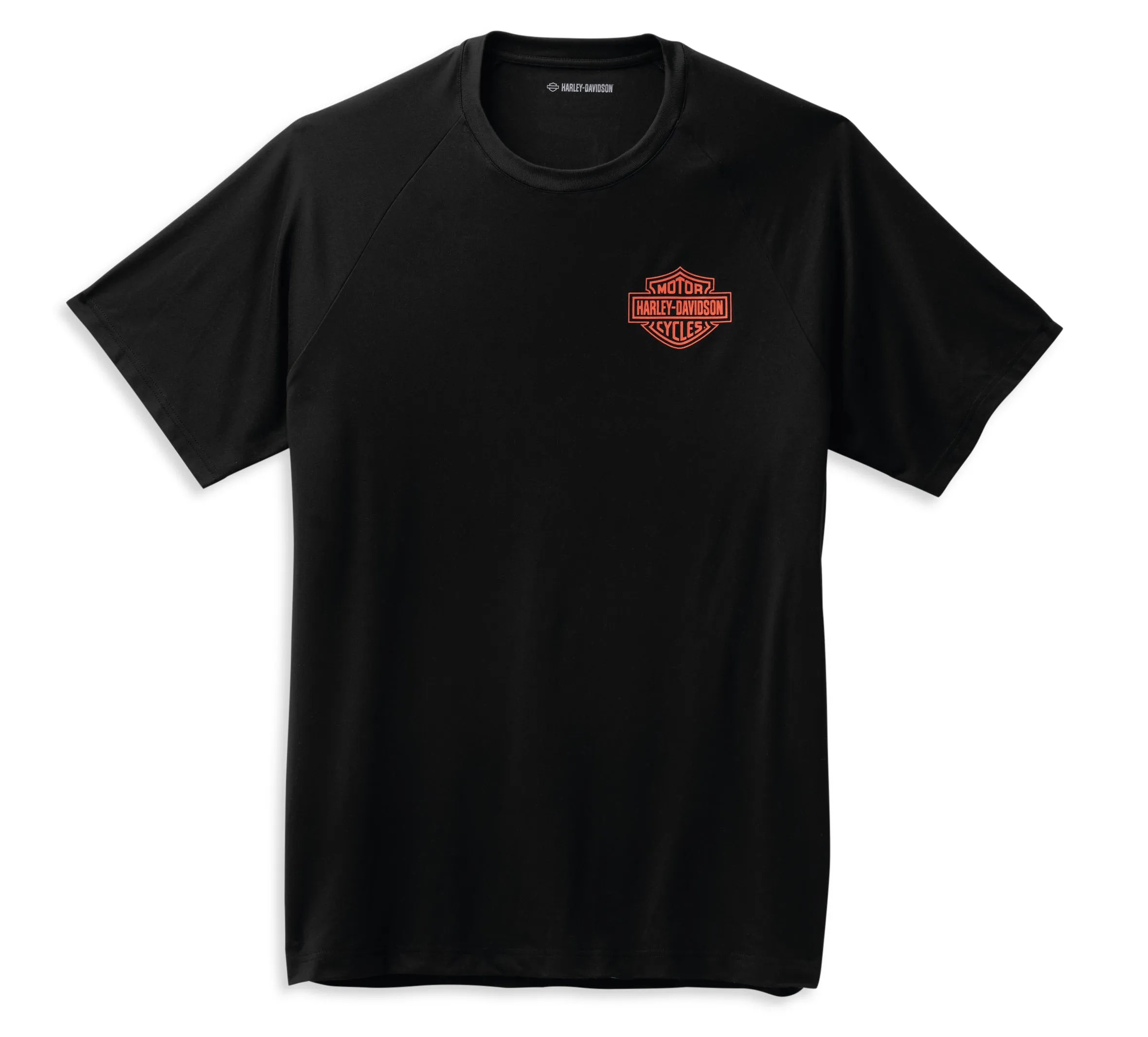 Men's Performance Bar & Shield Short Sleeve Tee - Black Beauty
