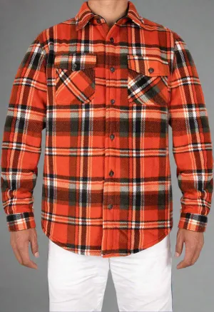 Men's Warm Sherpa Lined Fleece Plaid Flannel Shirt Jacket – Ultimate Winter Comfort and Style