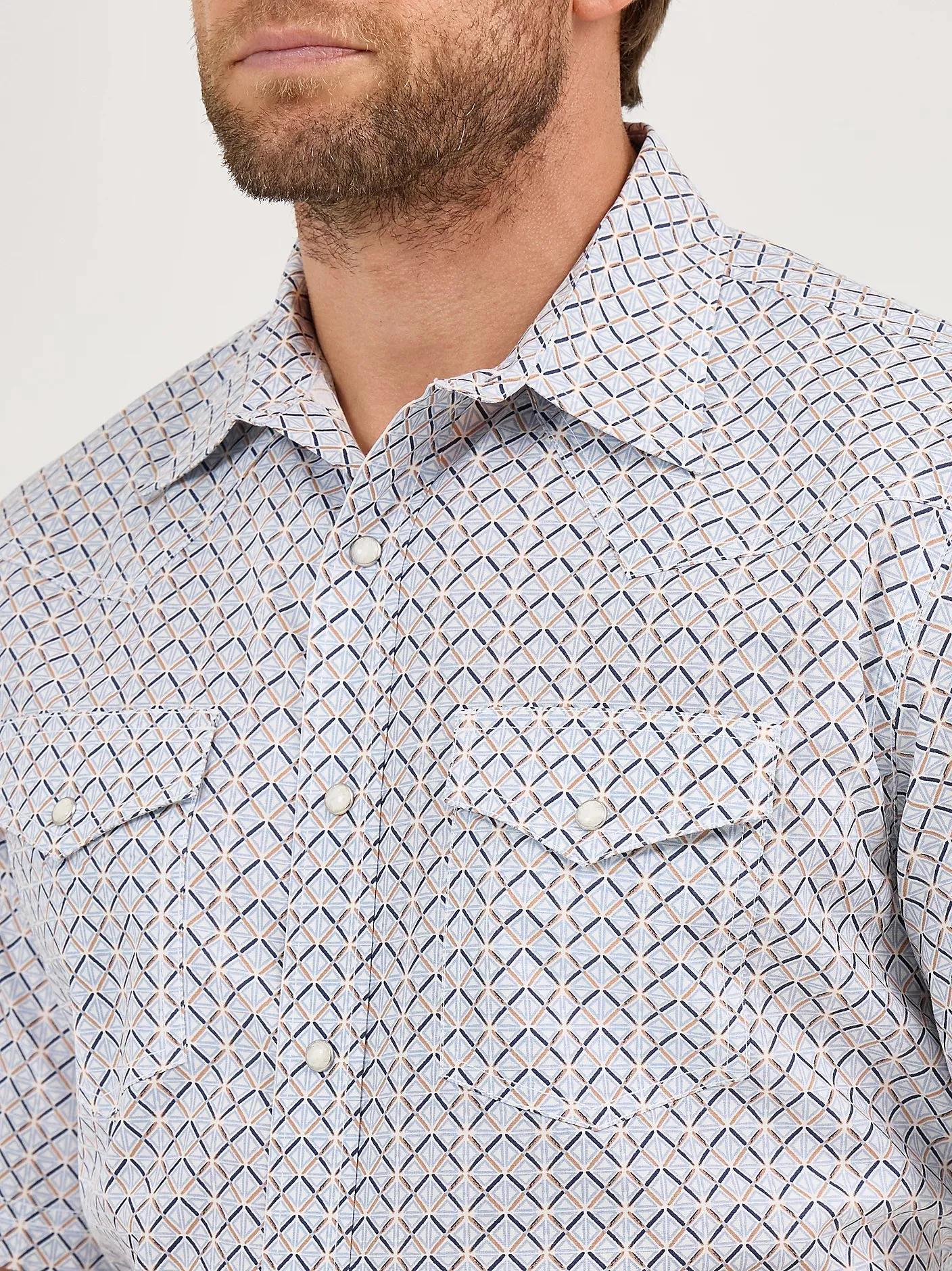 Men's Wrangler 20X® Competition Advanced Comfort Short Sleeve Western Snap Shirt