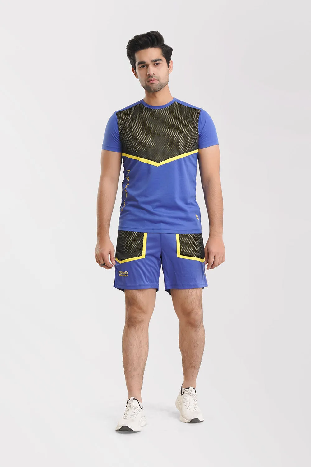 Mesh Panel T-Shirt