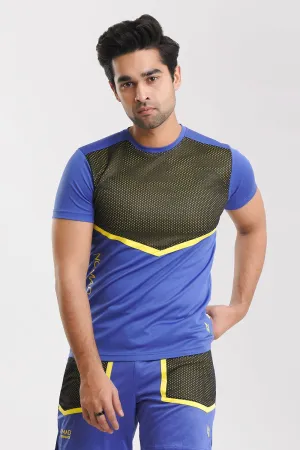 Mesh Panel T-Shirt