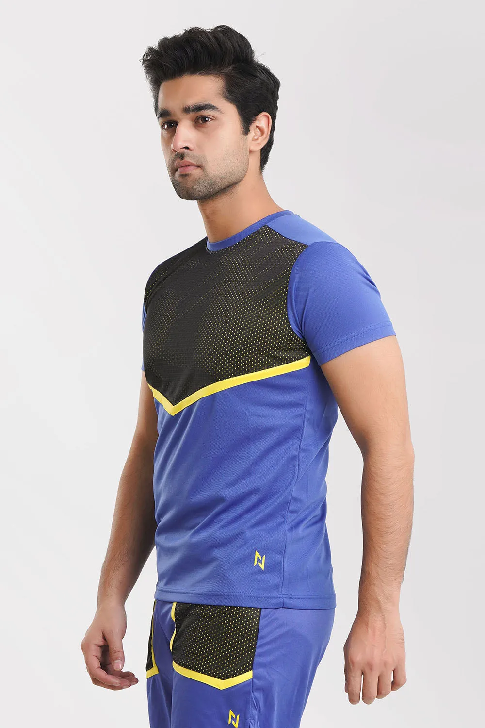 Mesh Panel T-Shirt