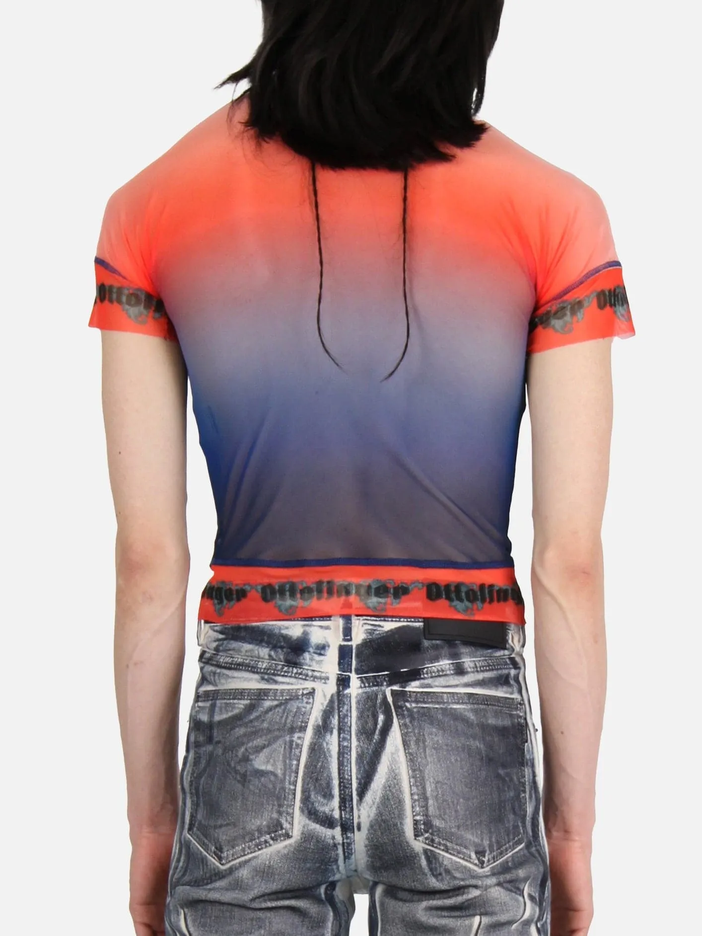 Mesh T-Shirt - Blueberry