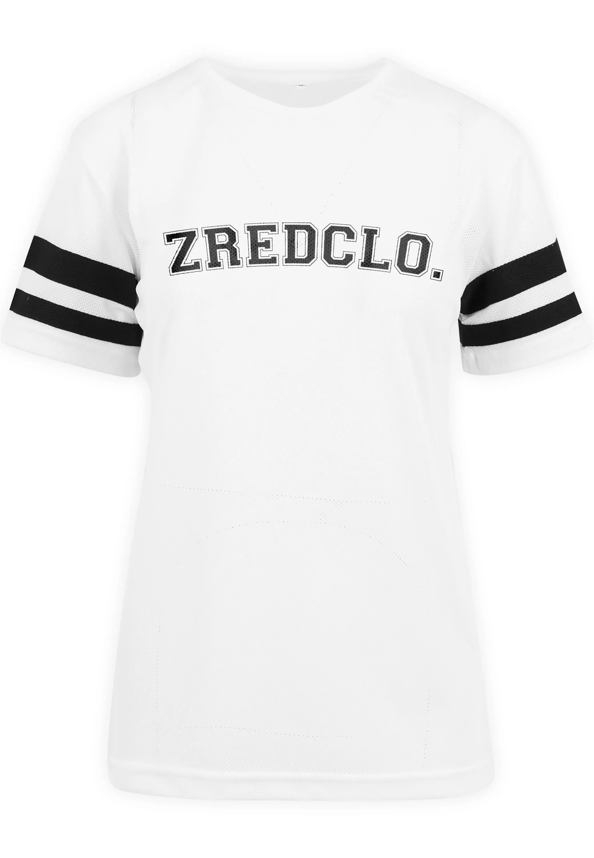 Mesh Tee - white - Damen