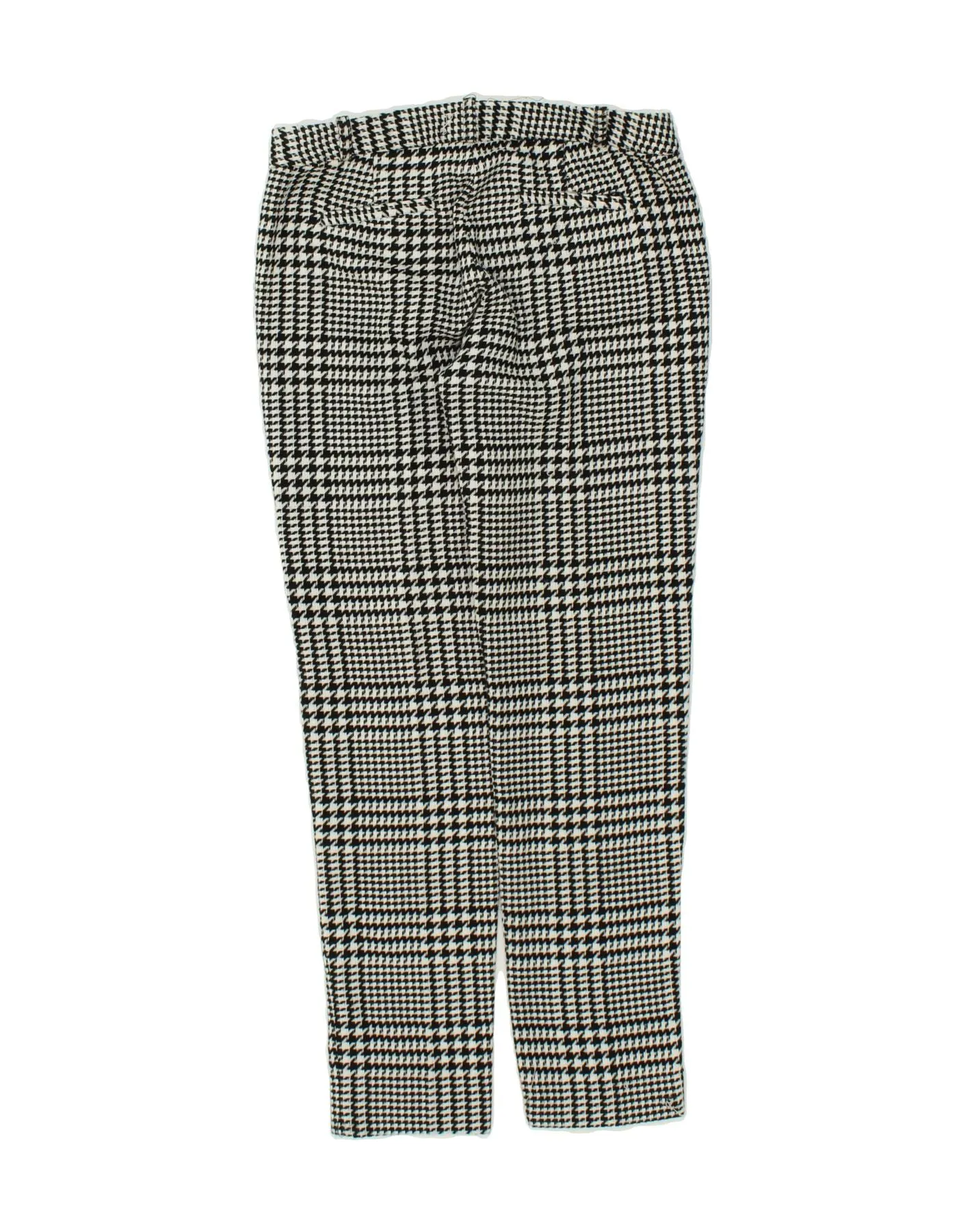 MICHAEL KORS Womens Slim Casual Trousers US 2 XS W25 L28 Black Houndstooth