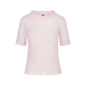 Mila Mesh Top | Light Pink