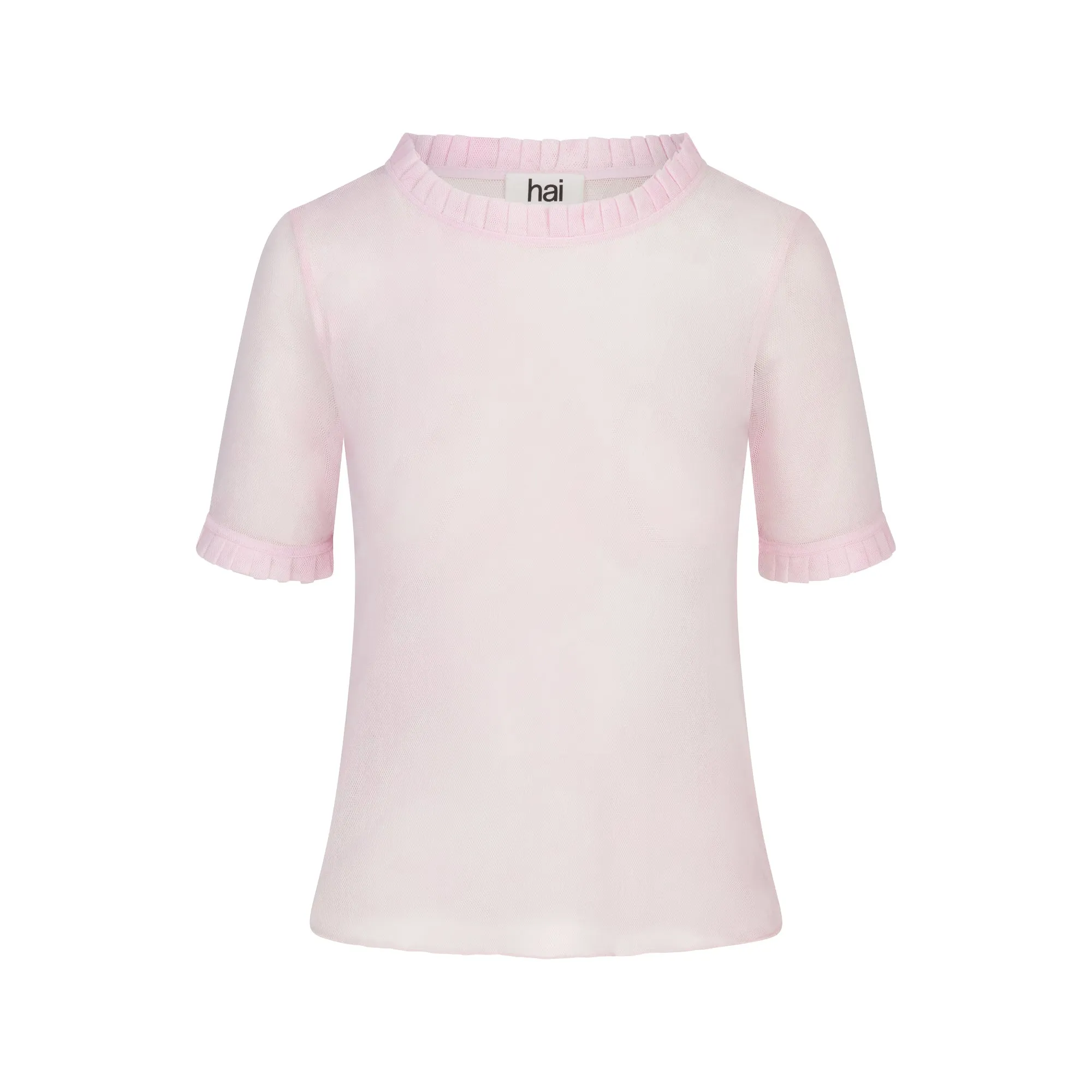 Mila Mesh Top | Light Pink