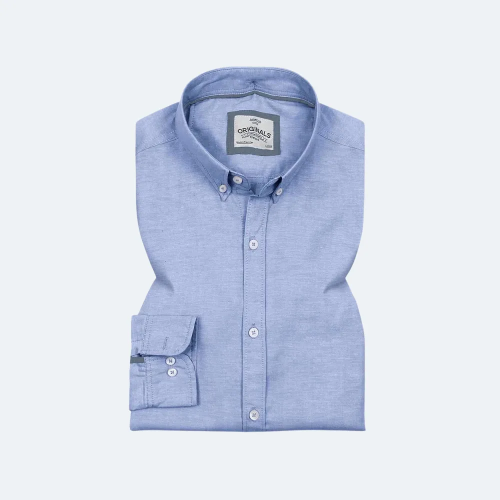 Mild Blue Oxford Shirt