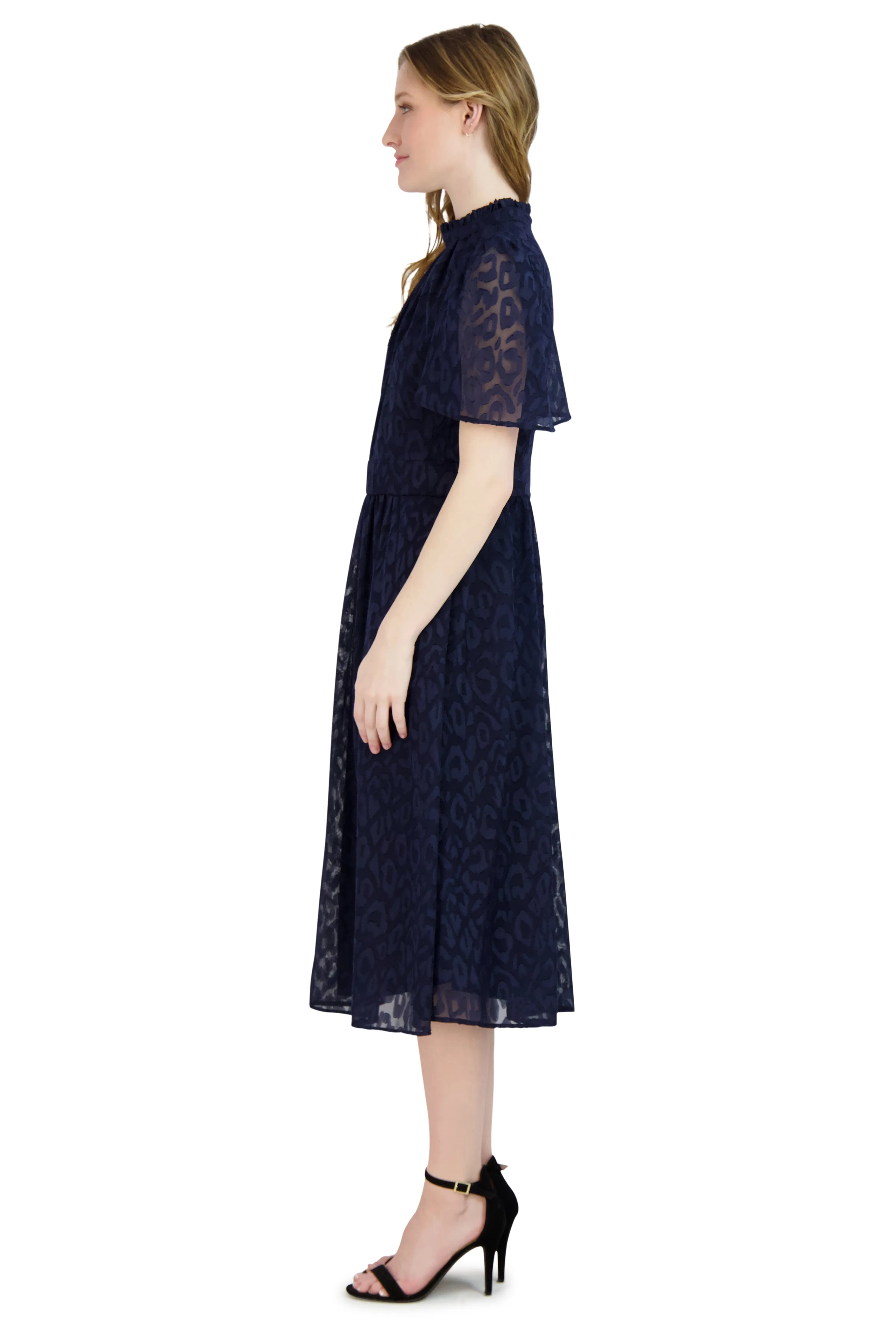 Mock Neck Dress
