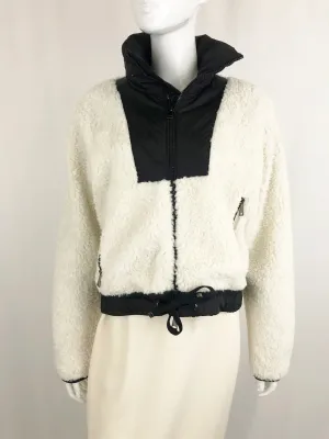 Moncler Maglia Faux Sherpa Jacket Size S