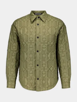 Monogram Quilted Shirt Jacket