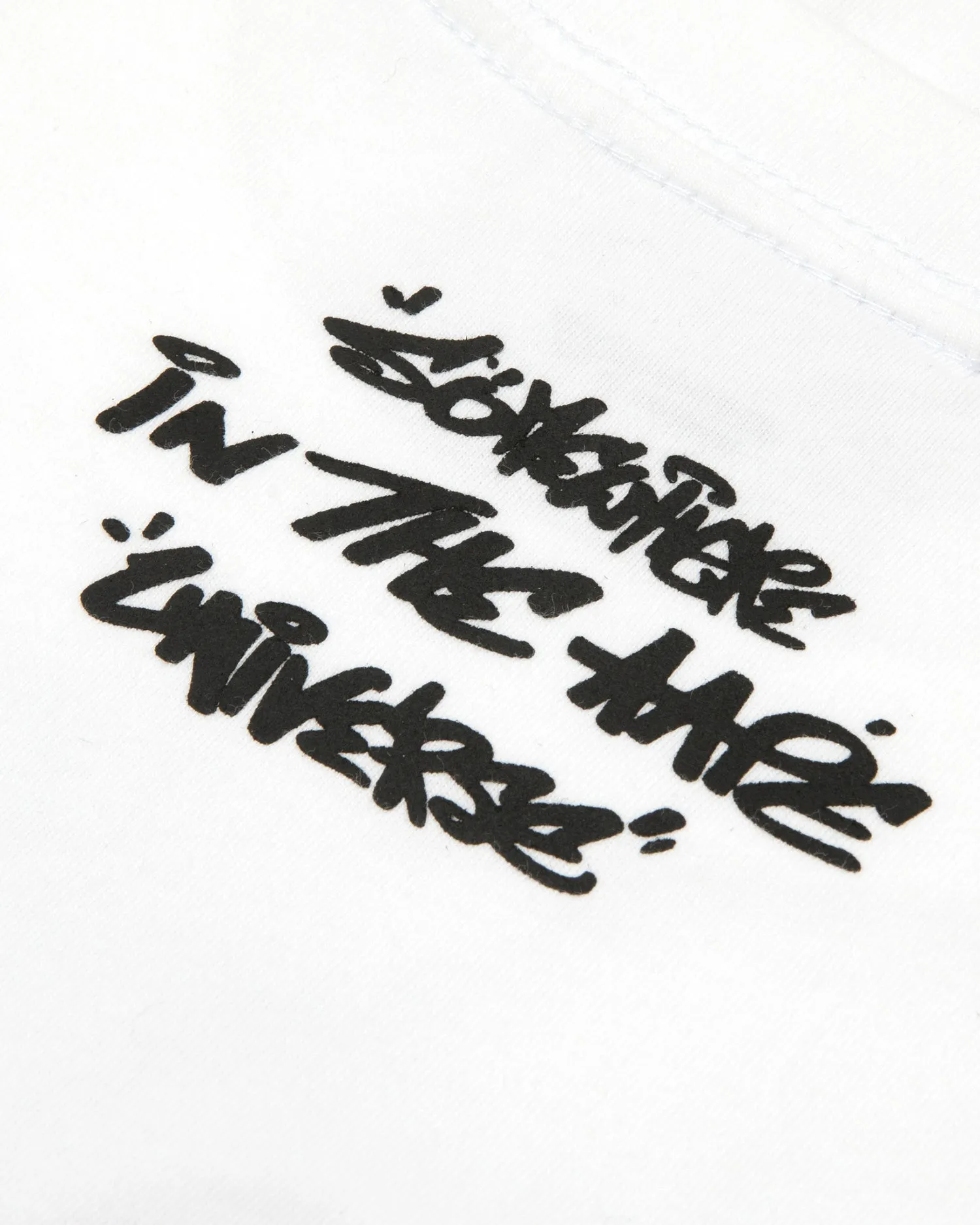 Moonface logo graphic-print cropped tee