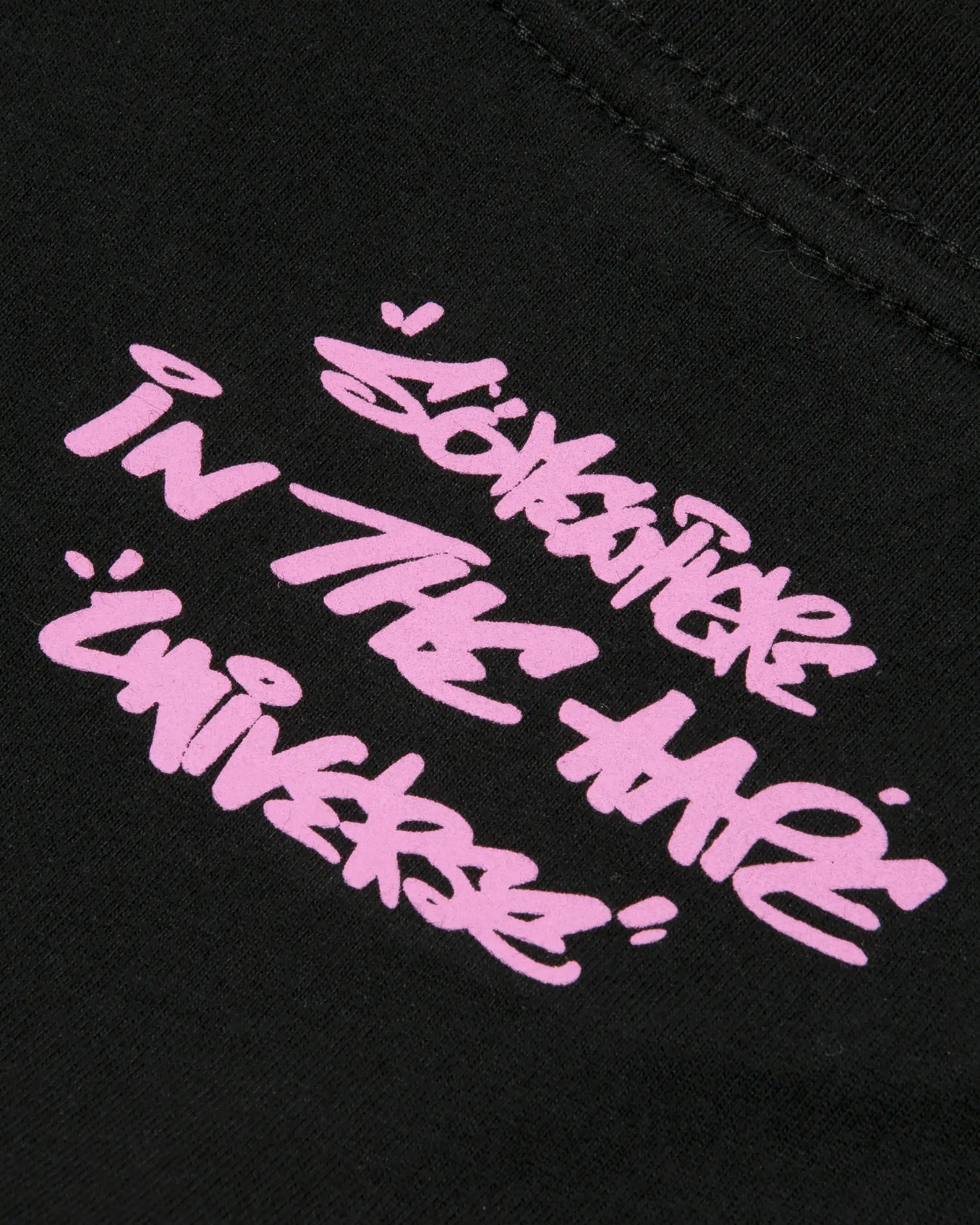 Moonface logo graphic-print cropped tee