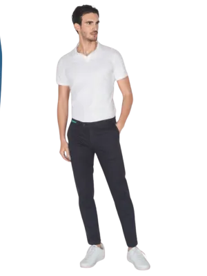 Mucha Chinos Men Olive Green | Re-Hush