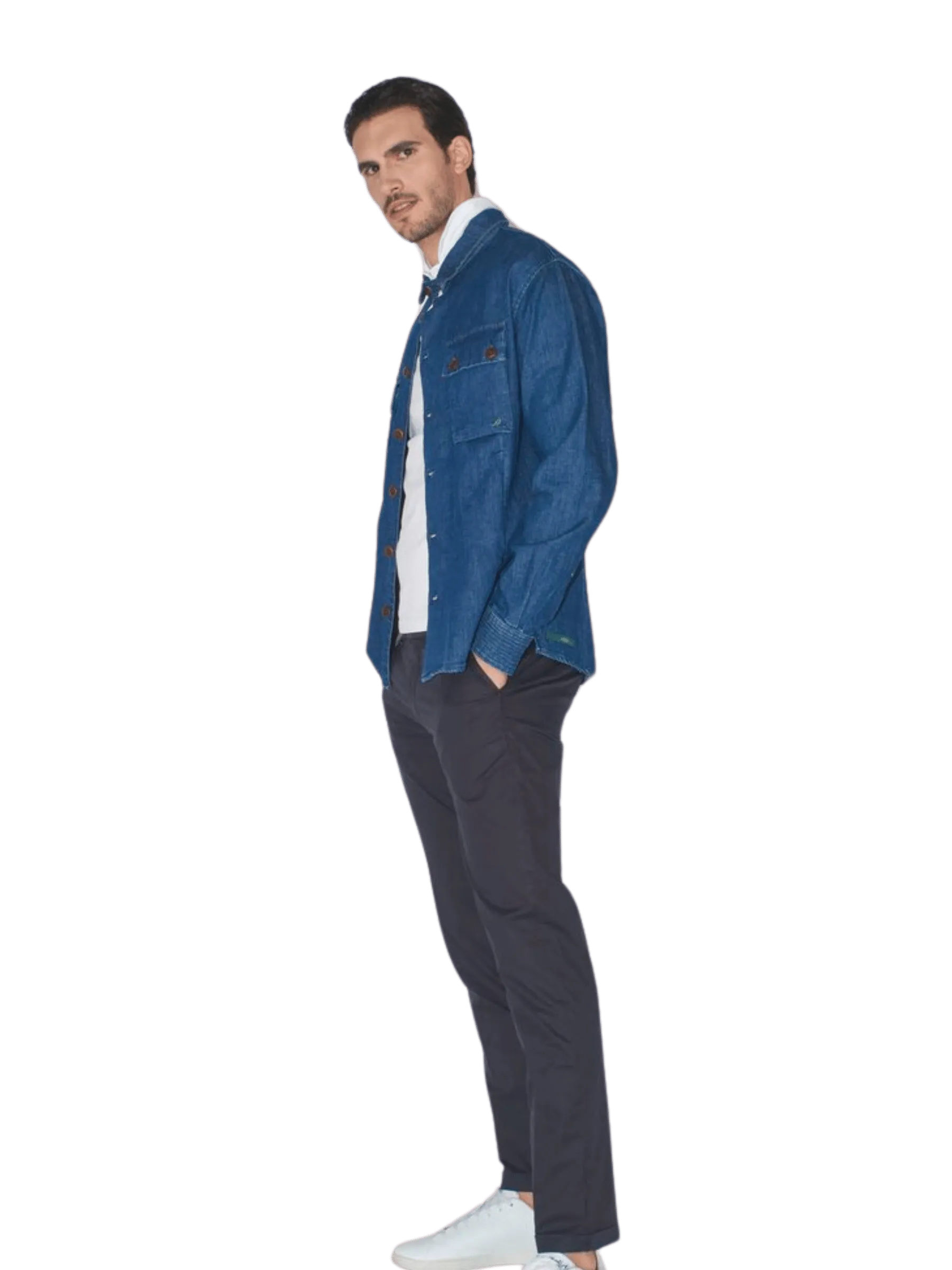 Mucha Chinos Men Olive Green | Re-Hush