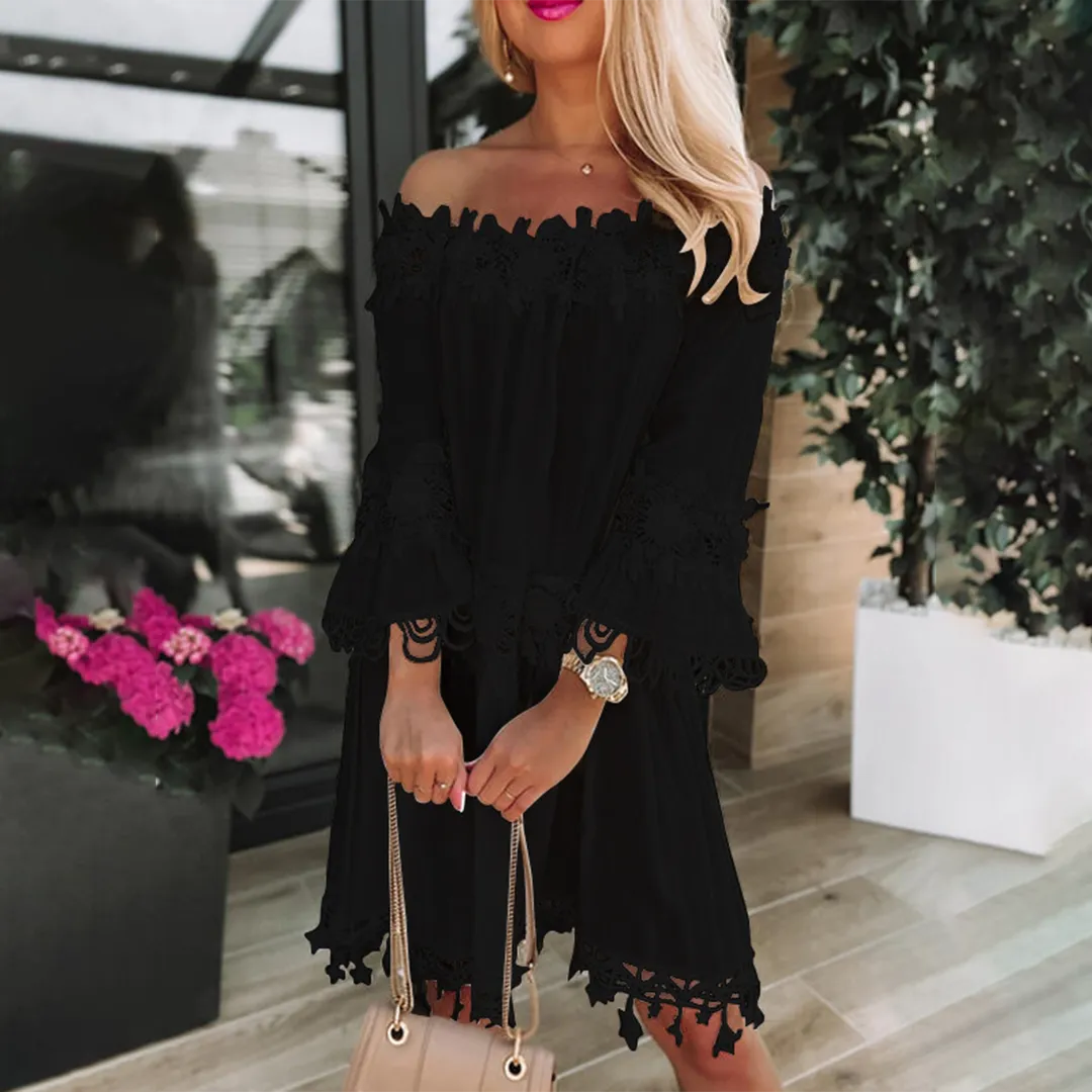 Natalia® | Stylish Off-The-Shoulder Dress