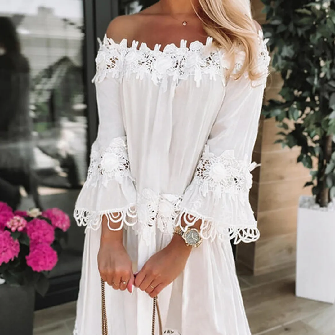 Natalia® | Stylish Off-The-Shoulder Dress