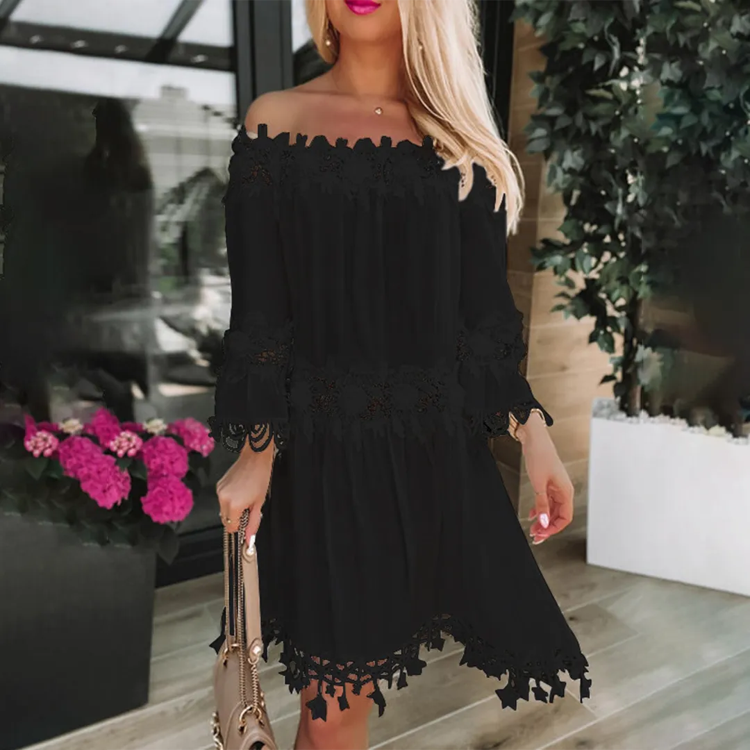 Natalia® | Stylish Off-The-Shoulder Dress