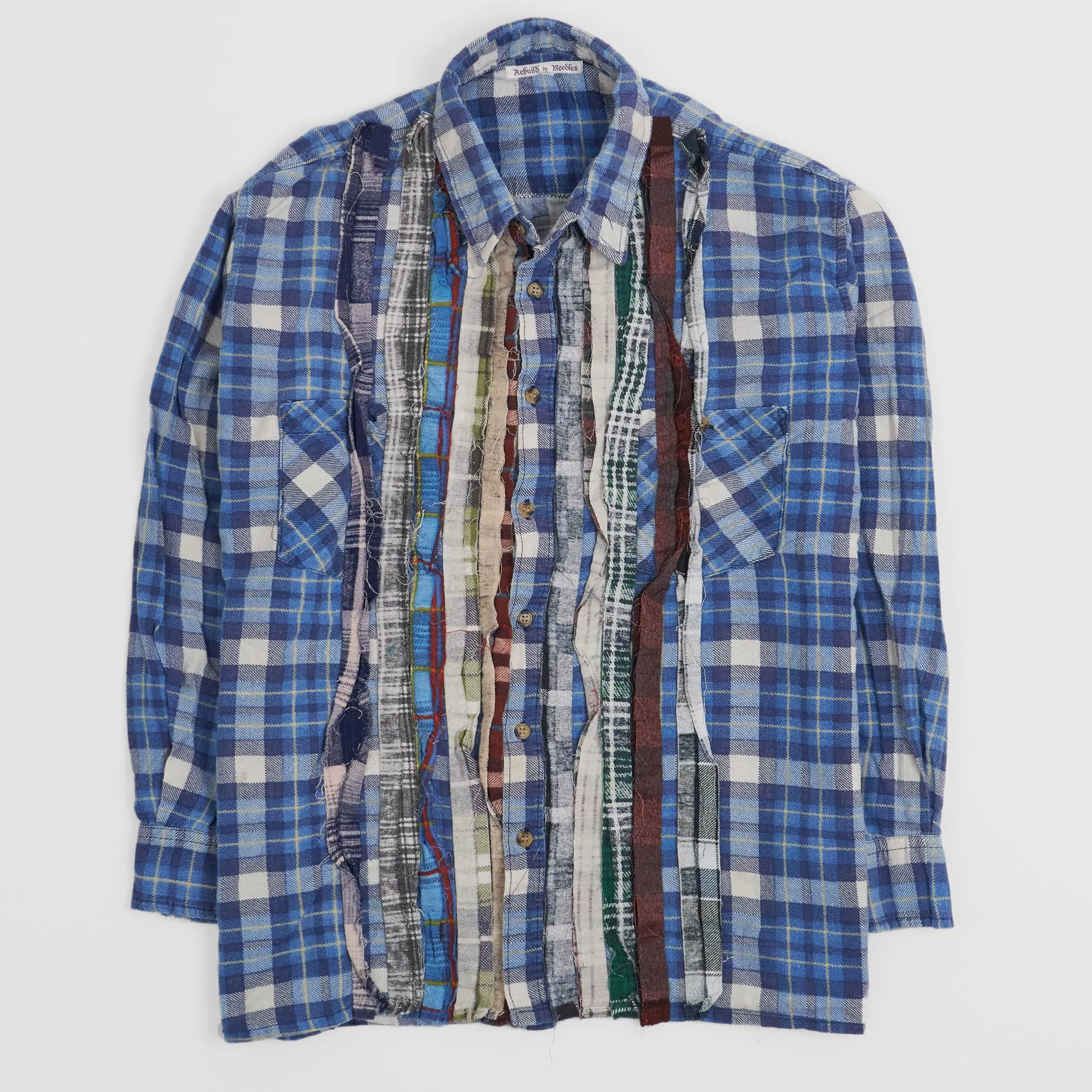 Needles Japan Rebuild Flannel Shirt Unisex