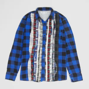 Needles Japan Rebuild Flannel Shirt Unisex