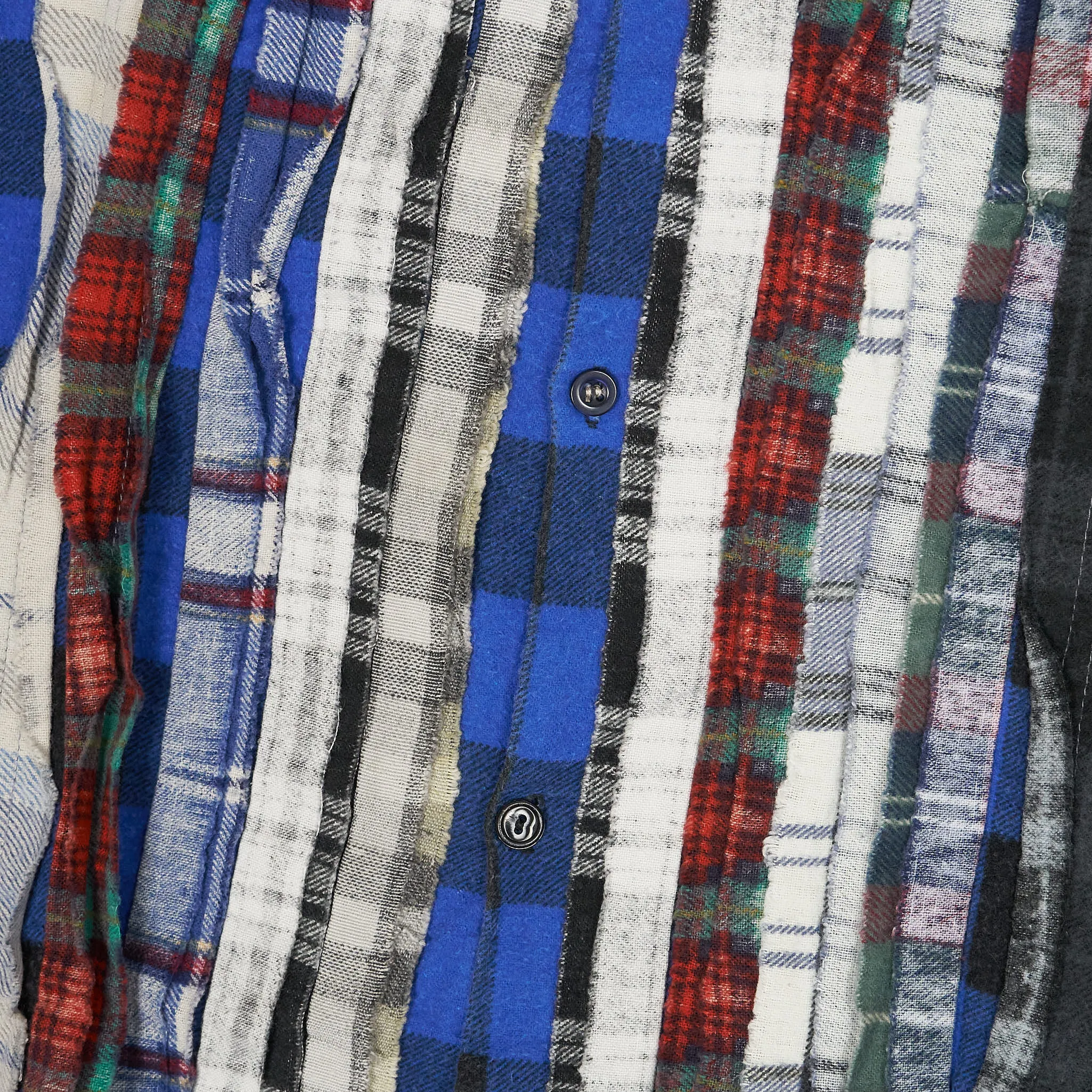 Needles Japan Rebuild Flannel Shirt Unisex