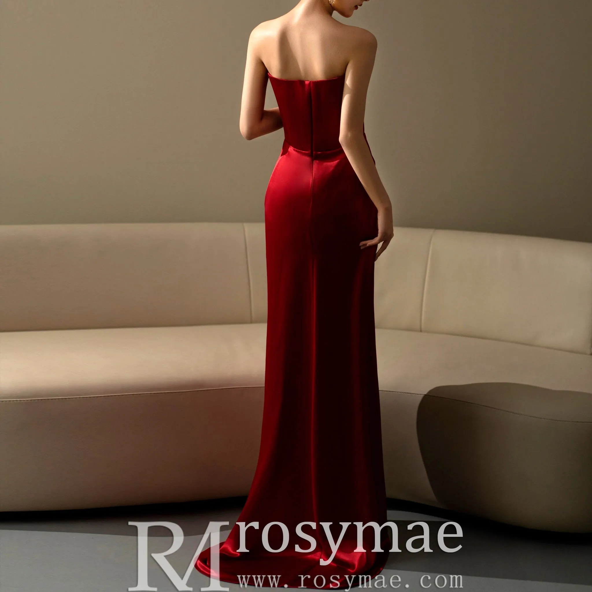 Off the Shoulder Slim Fit and Flare Formal Prom Dress