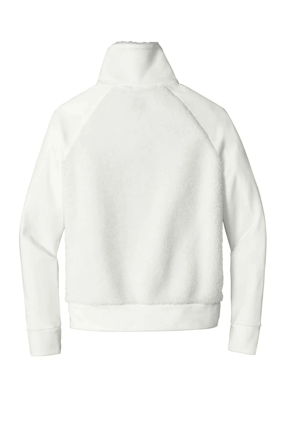 OGIO  Women's Luuma Sherpa Full-Zip. LOG815 Ivory Snow