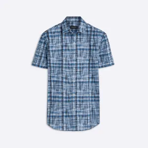 ORSON Madras Print Short Sleeve Shirt