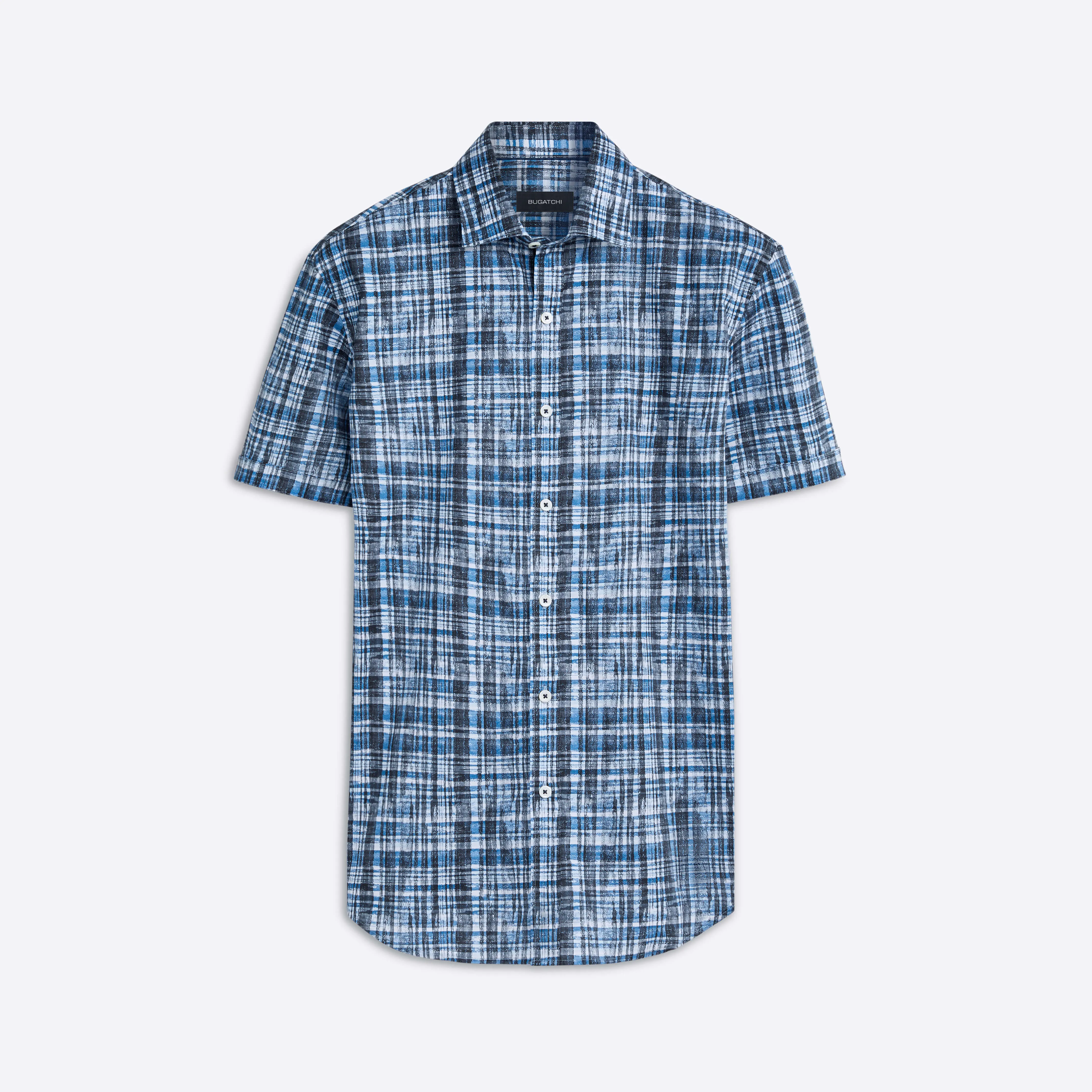 ORSON Madras Print Short Sleeve Shirt