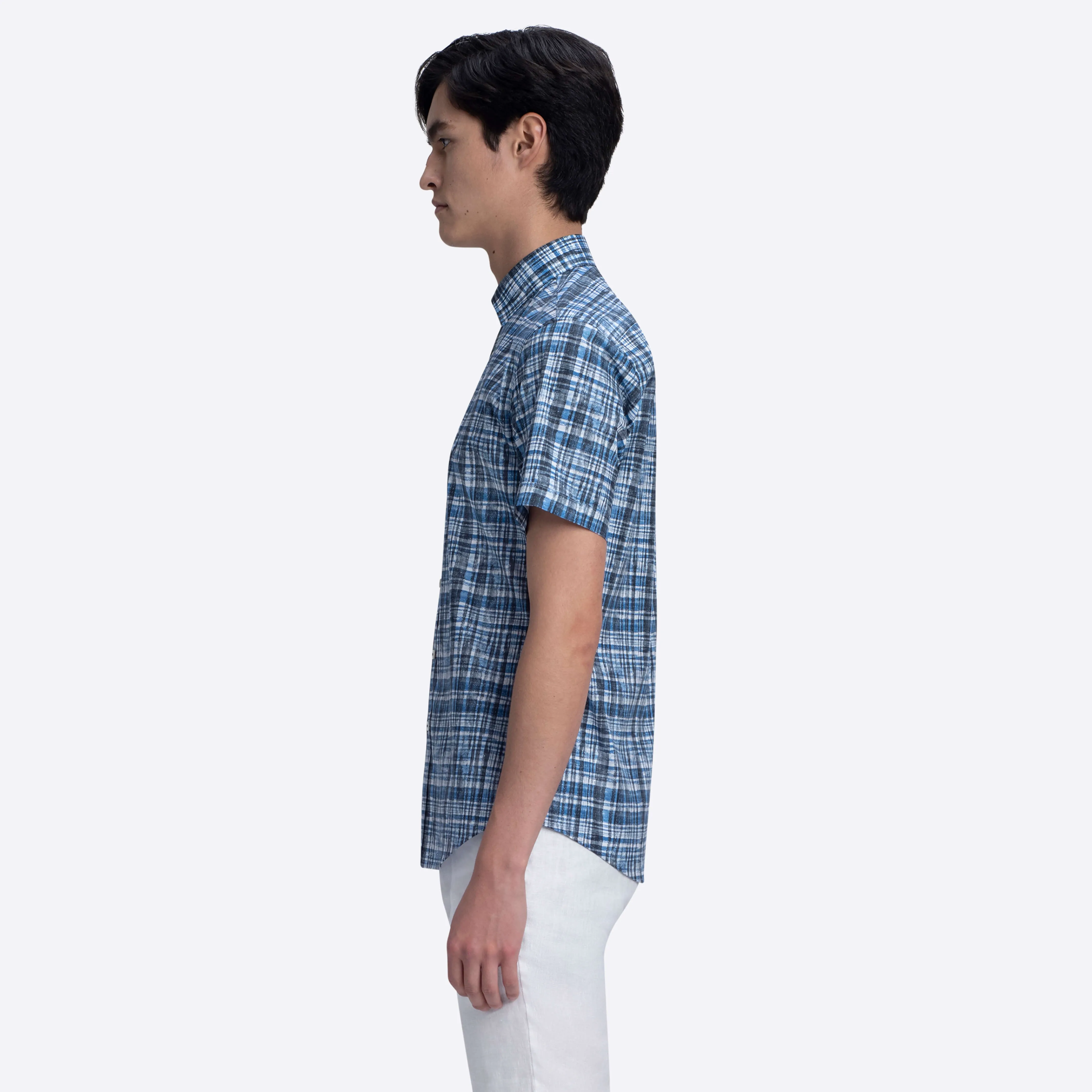 ORSON Madras Print Short Sleeve Shirt