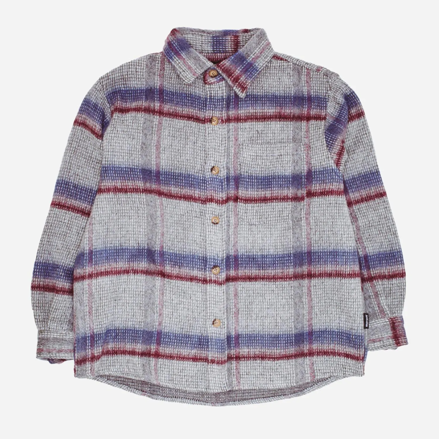 Oversized Flannel - Blue Plaid