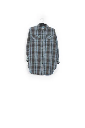 Oversized yarn jacket