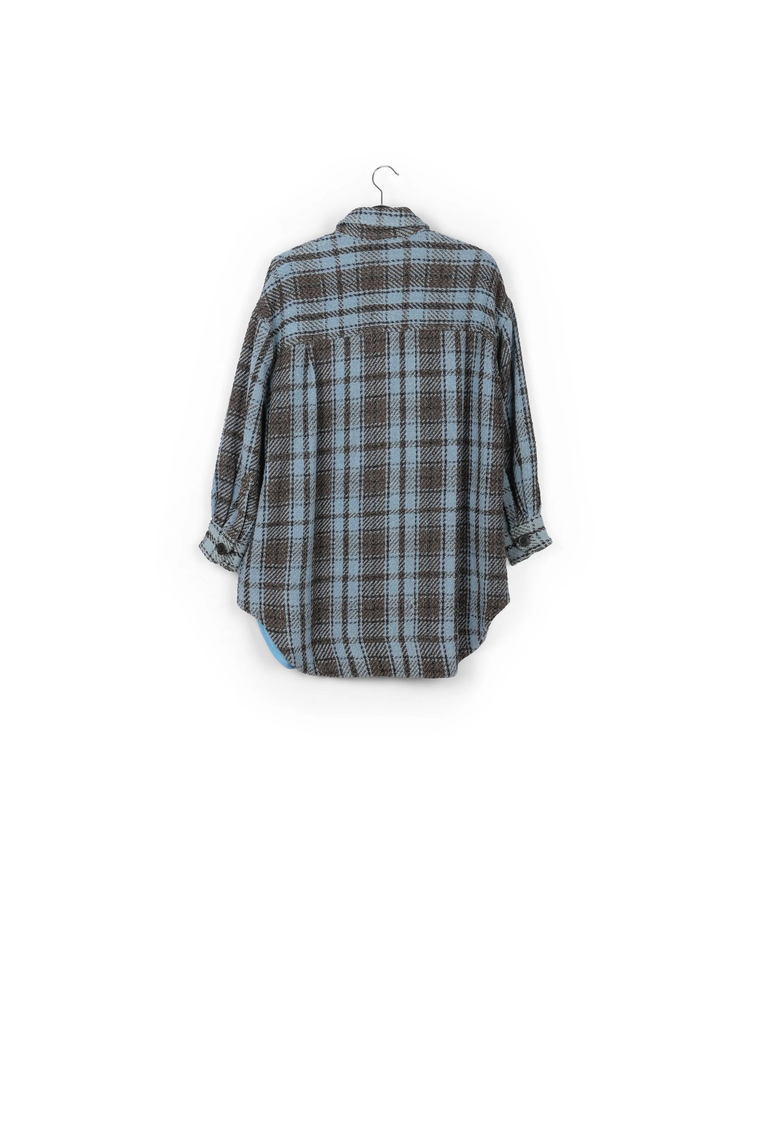 Oversized yarn jacket