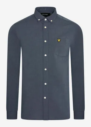 Oxford shirt - slate blue