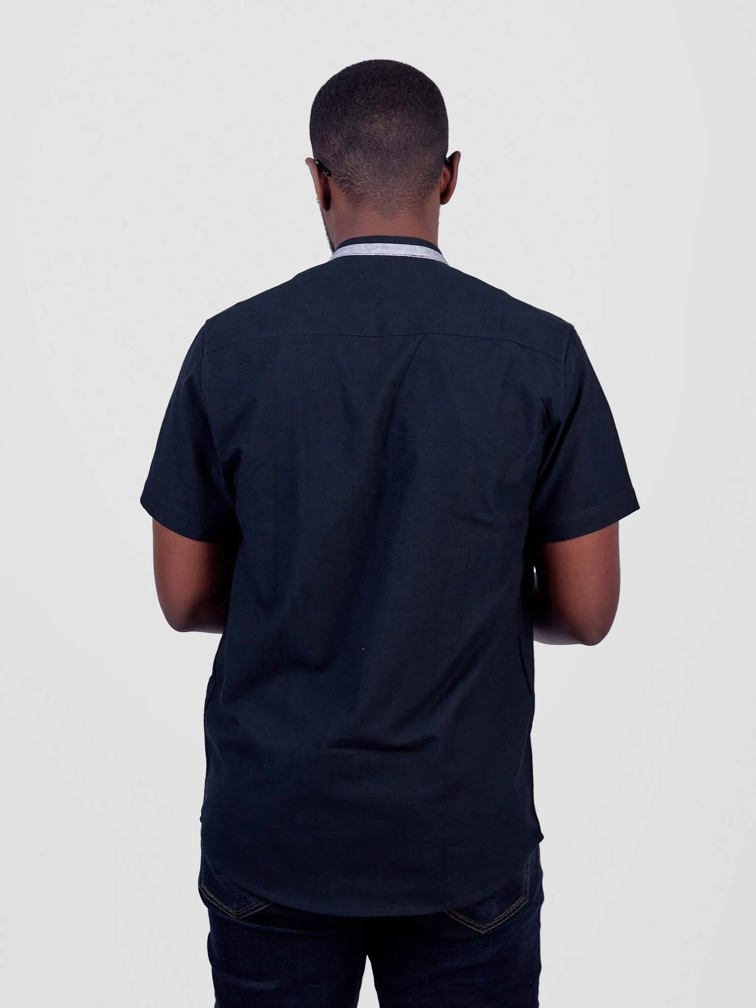 Oxford  short sleeve shirts blue