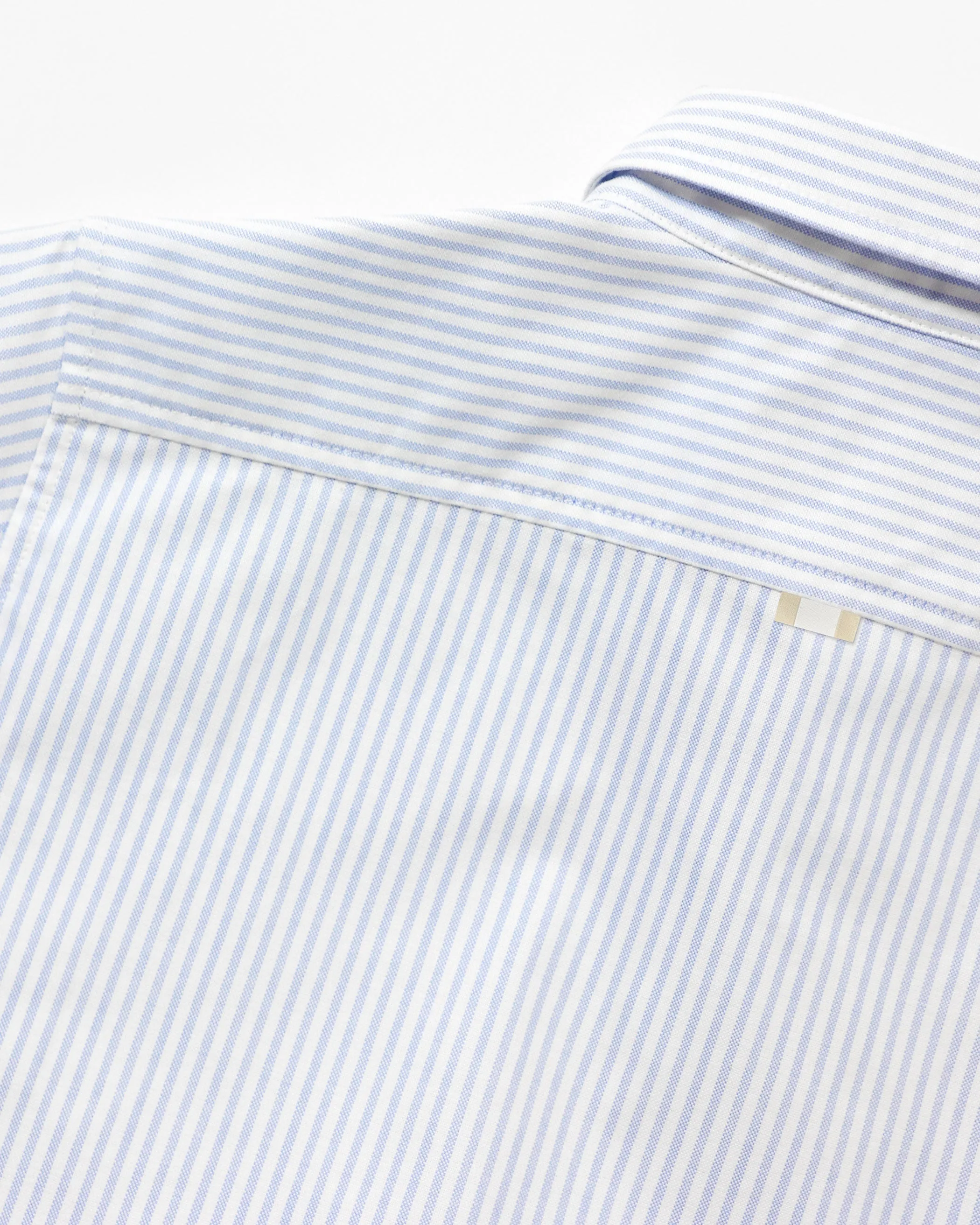 Oxford Stripe Dress Blue