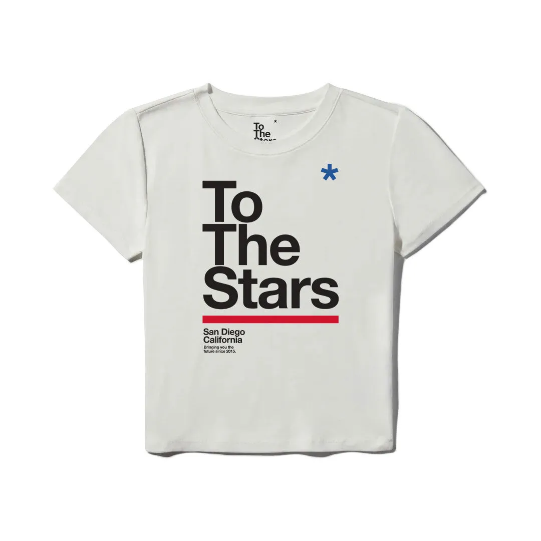Package Women's Baby Tee White