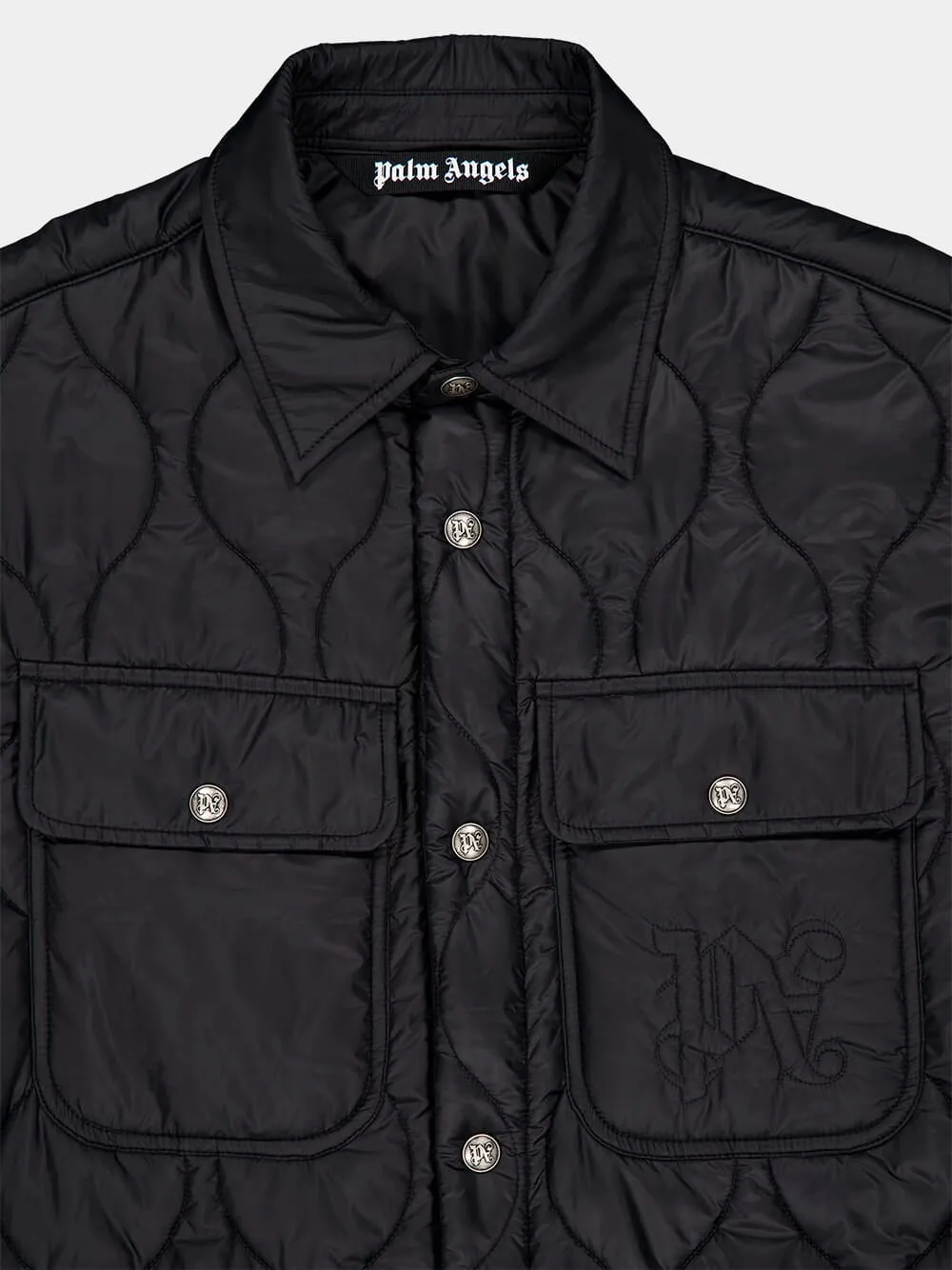 Padded Quilted Overshirt