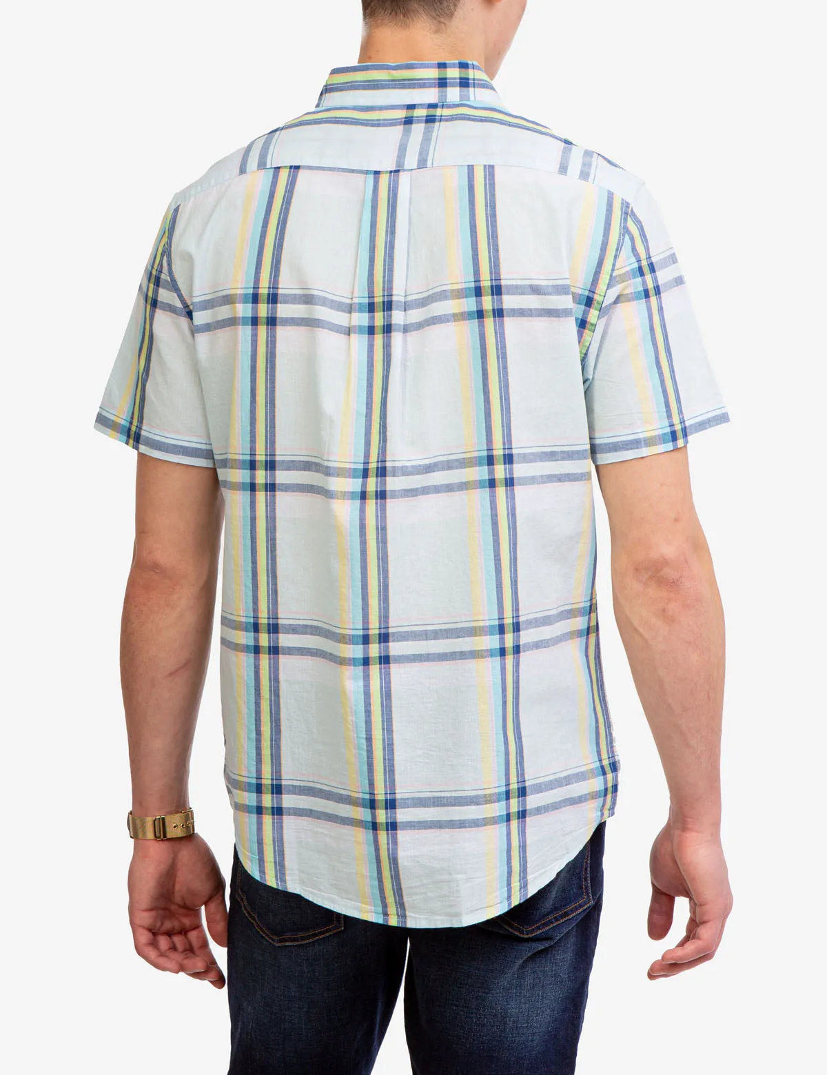 PASTEL PLAID MADRAS SHIRT