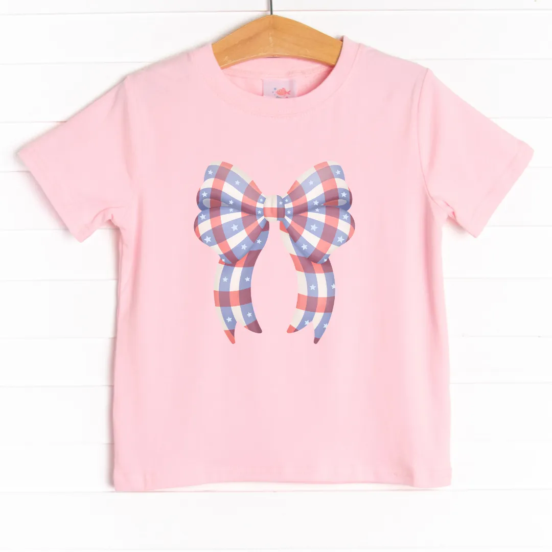 Patriot in Plaid Graphic Tee