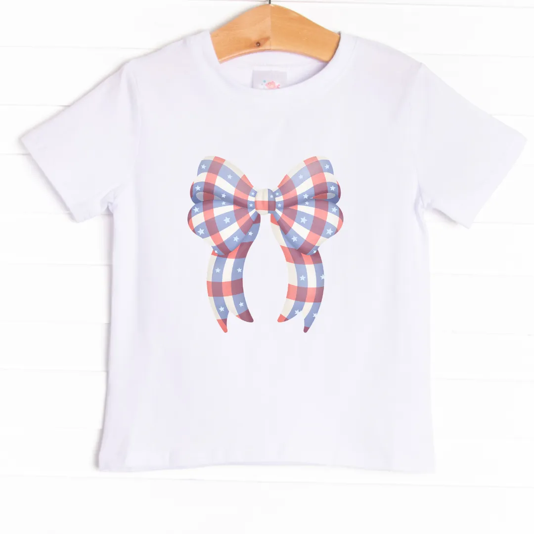 Patriot in Plaid Graphic Tee