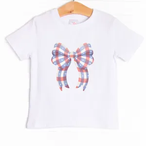 Patriot in Plaid Graphic Tee